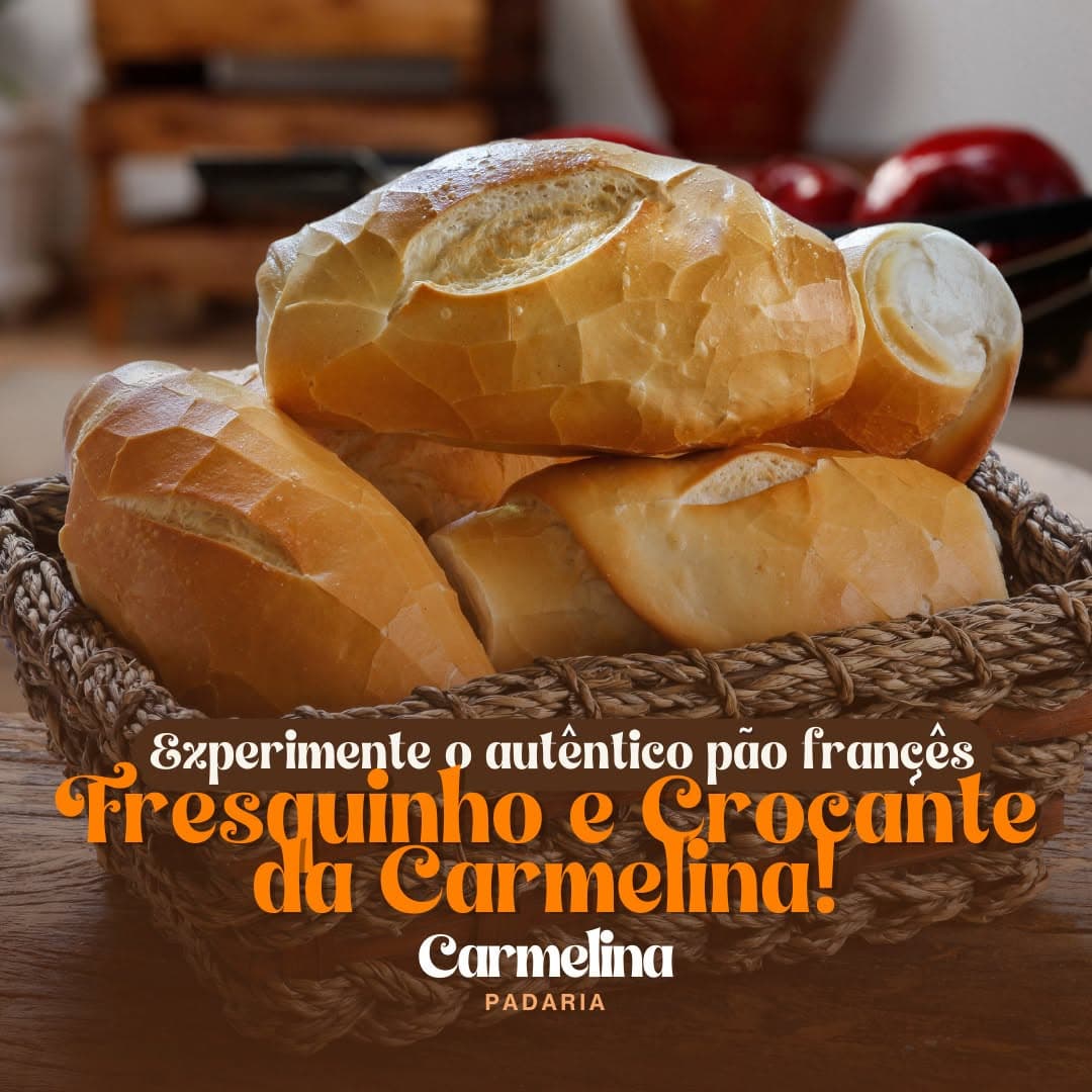 Pão Francês saindo do forno