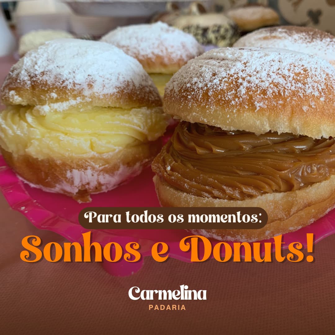 Sonho e donuts